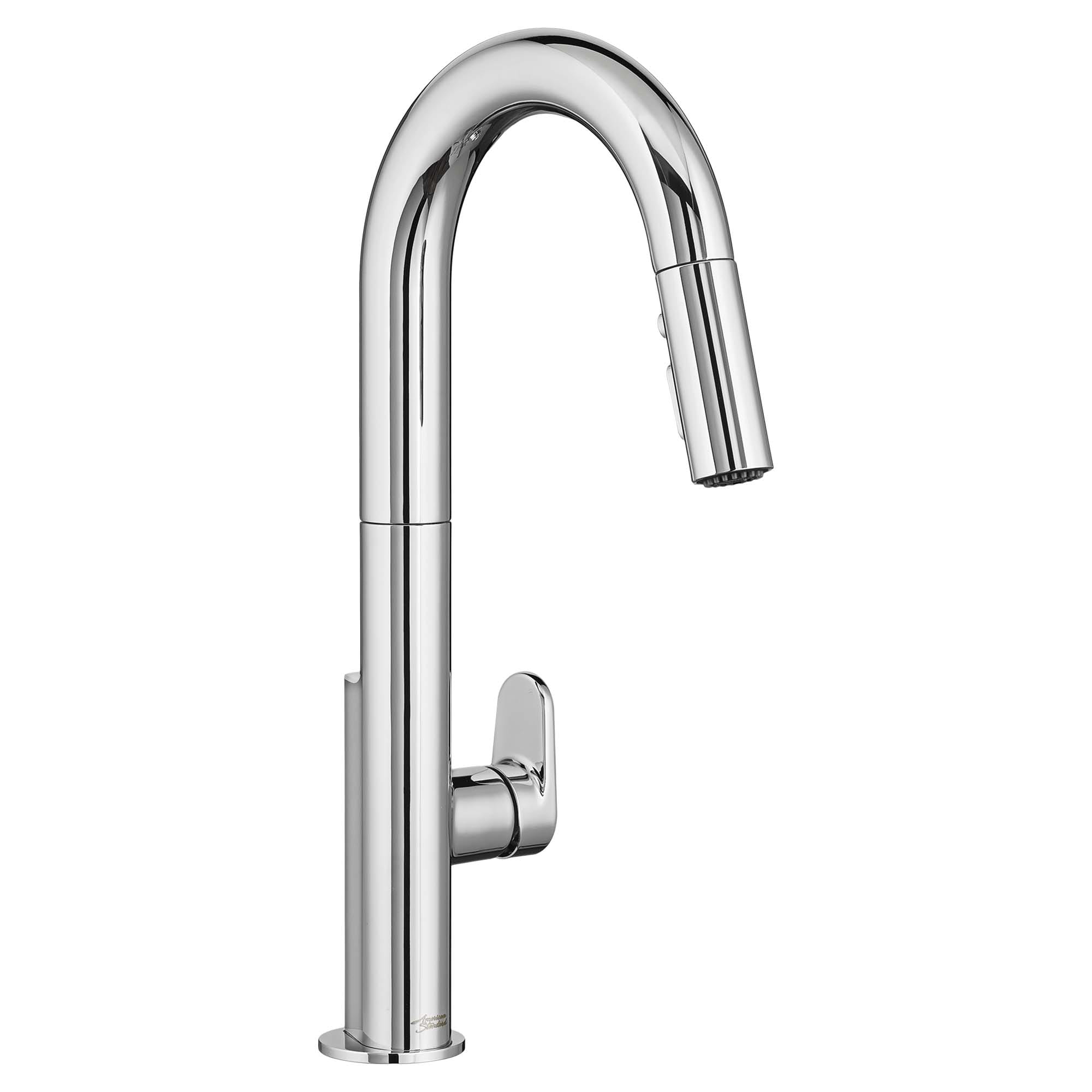 Beale Single Handle Pull Down Dual Spray Kitchen Faucet 15 gpm 57 L min CHROME